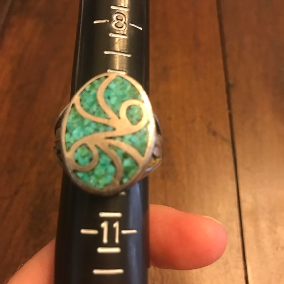 Zuni Turquoise Ring - Picture 3 of 3
